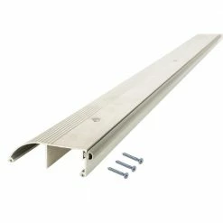 M-D Building Products 3-3/8 in. x 1 in. x 36 in. Silver Aluminum and Vinyl High-Profile Outswing Door Threshold 7 M-D Building Products 3-3/8 in. x 1 in. x 36 in. Silver Aluminum and Vinyl High-Profile Outswing Door Threshold -Deals Hillman Store silver m d building products thresholds 08631 4f 1000