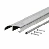 M-D Building Products 3-3/8 in. x 1 in. x 72 in. Silver Aluminum and Vinyl High-Profile Outswing Door Threshold -Deals Hillman Store silver m d building products thresholds 08656 64 1000