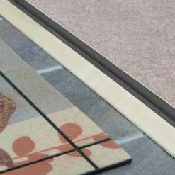 M-D Building Products High 3-1/2 in. x 23-1/2 in. Unfinished Hardwood Threshold with Flexible Vinyl Seal -Deals Hillman Store tan m d building products thresholds 99039023500 1f 1000