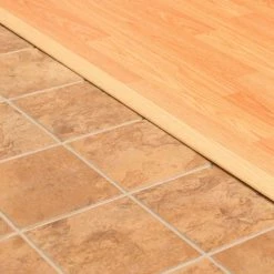 M-D Building Products Flat Top 1-3/4 in. x 96 in. Unfinished Hardwood Threshold -Deals Hillman Store tan m d building products thresholds 99040096000 1f 1000
