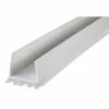 M-D Building Products 36 in. White Vinyl U-Shape Deny Slide-On Under Door Seal -Deals Hillman Store white m d building products door bottoms 40717 64 1000