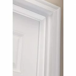 M-D Building Products 36 in. x 84 in. White Compression Door Jamb Weathersrtip Set with Wood Stop 9 M-D Building Products 36 in. x 84 in. White Compression Door Jamb Weathersrtip Set with Wood Stop -Deals Hillman Store white primed wood m d building products door seals 87981 1f 1000