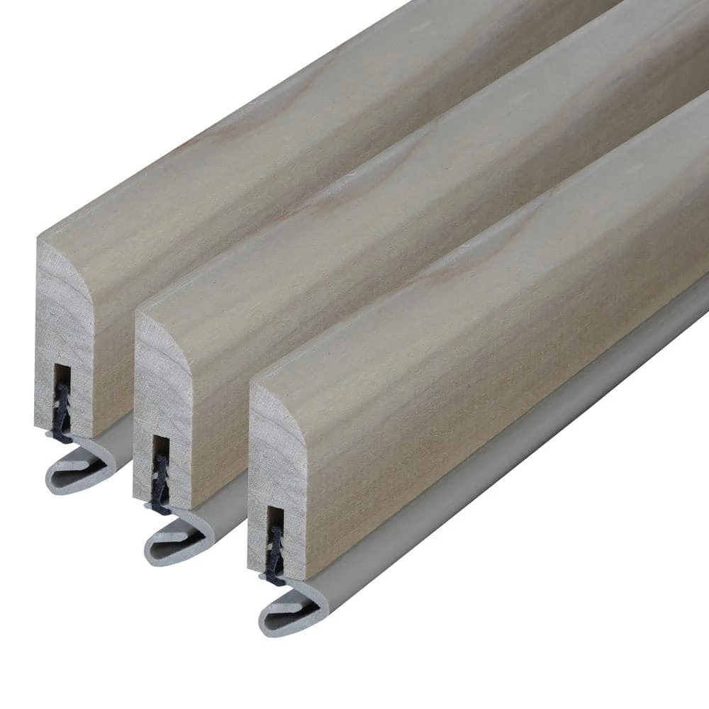 M-D Building Products 36 in. x 84 in. White Compression Door Jamb Weathersrtip Set with Wood Stop 4 M-D Building Products 36 in. x 84 in. White Compression Door Jamb Weathersrtip Set with Wood Stop - Image 2